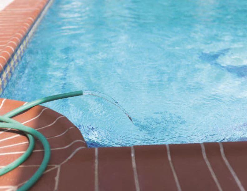 Swimming Pool Fill 7.21.2025